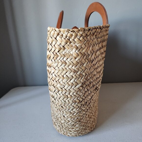 Madewell Straw Tote "LIKE NEW" - Picture 8 of 16
